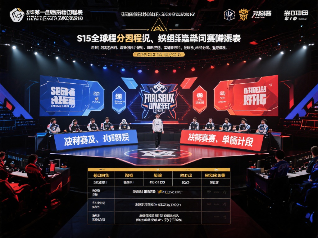 S15全球总决赛赛程公布，淘汰赛阶段备受关注
