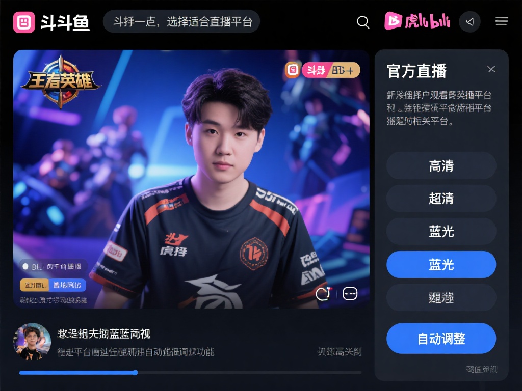 英雄联盟官方直播画质如何调整以获得更清晰效果？