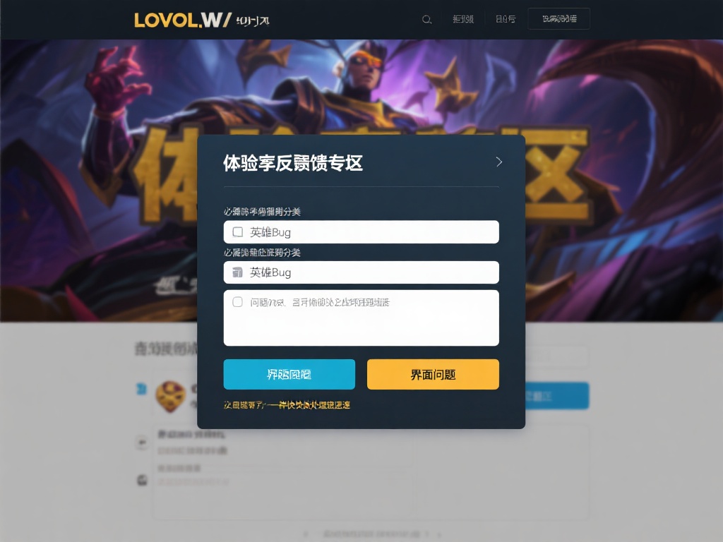 LOL体验服Bug反馈指南，教你成为测试高手！