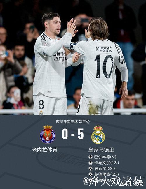 皇马全场1次射正，20多年来最低